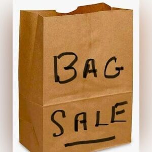 Brown Paper Bag full of size Small women tops